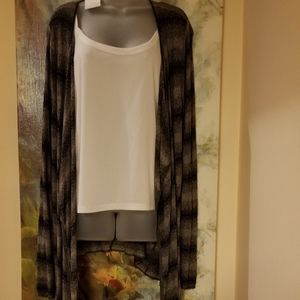 CALVIN KLEIN CARDIGAN SHAWL WRAP. NWT.